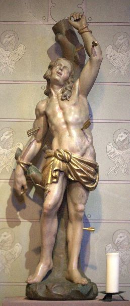 Roxheim Hl. Sebastian Patron (c) Julia Schneiders Roxheim Hl. Sebastian Patron