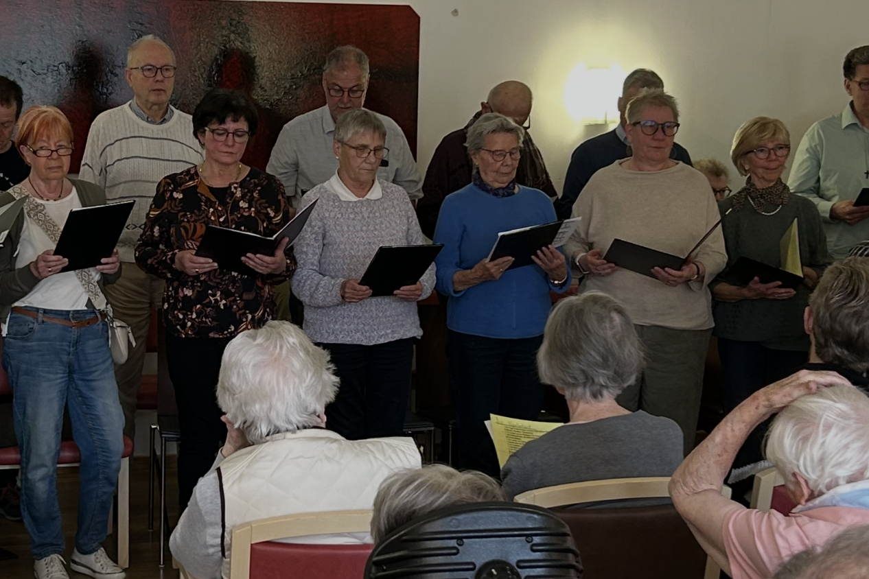 Kirchenchor St. Bernhard im DRK Haus