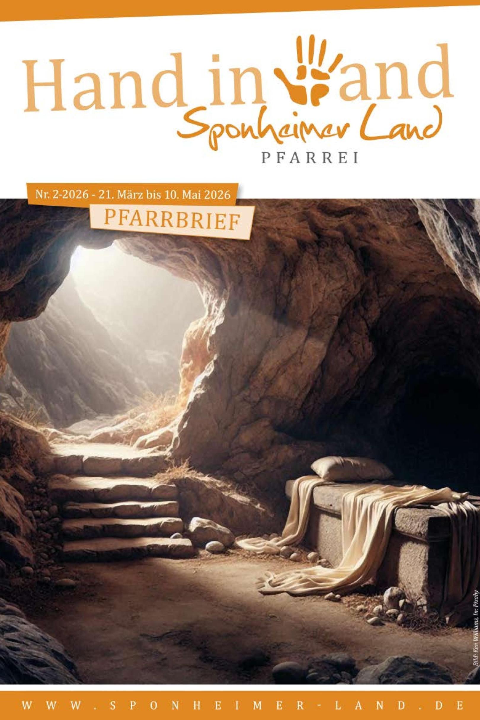 Pfarrbrief 2-2026 (c) Pfarrei Sponheimer Land Pfarrbrief 2-2026